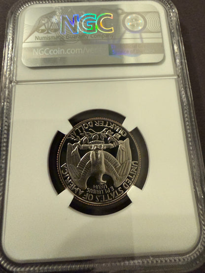 1982-S Washington Quarter PF69 Ultra Cameo NGC Proof 25C Certified