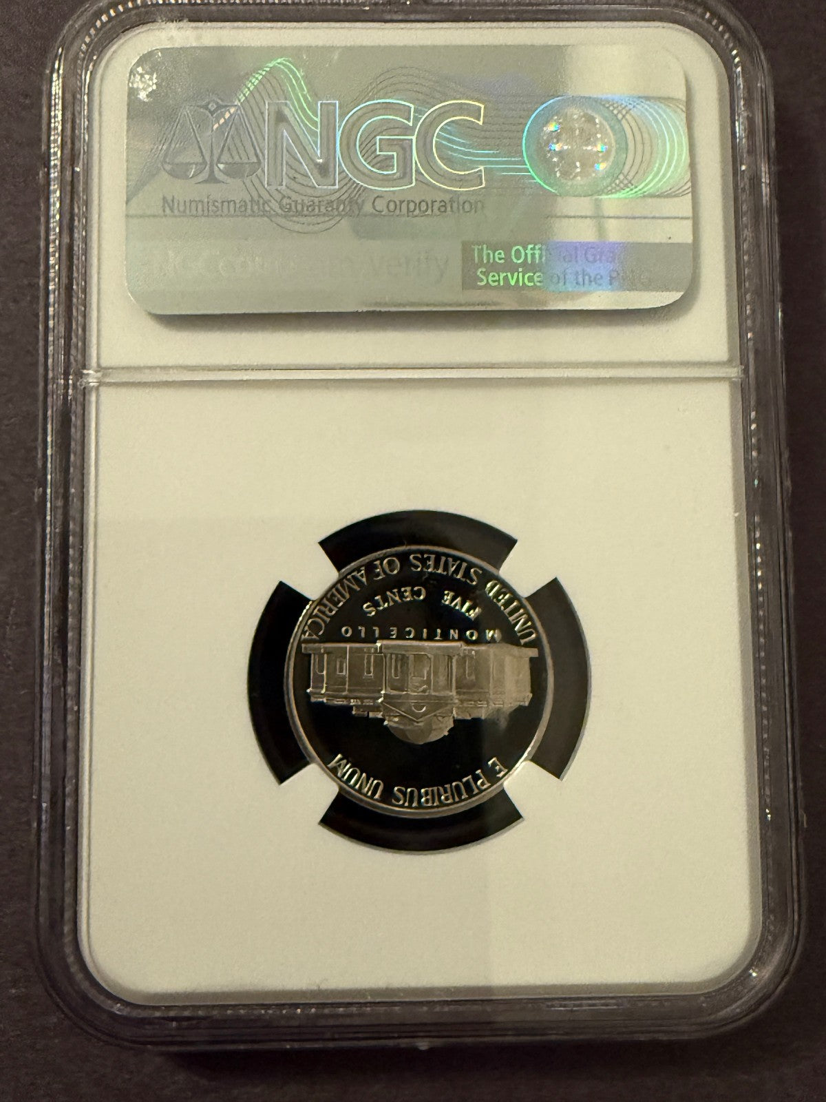 1996-S Jefferson Nickel PF69 Ultra Cameo NGC Proof 5C Certified