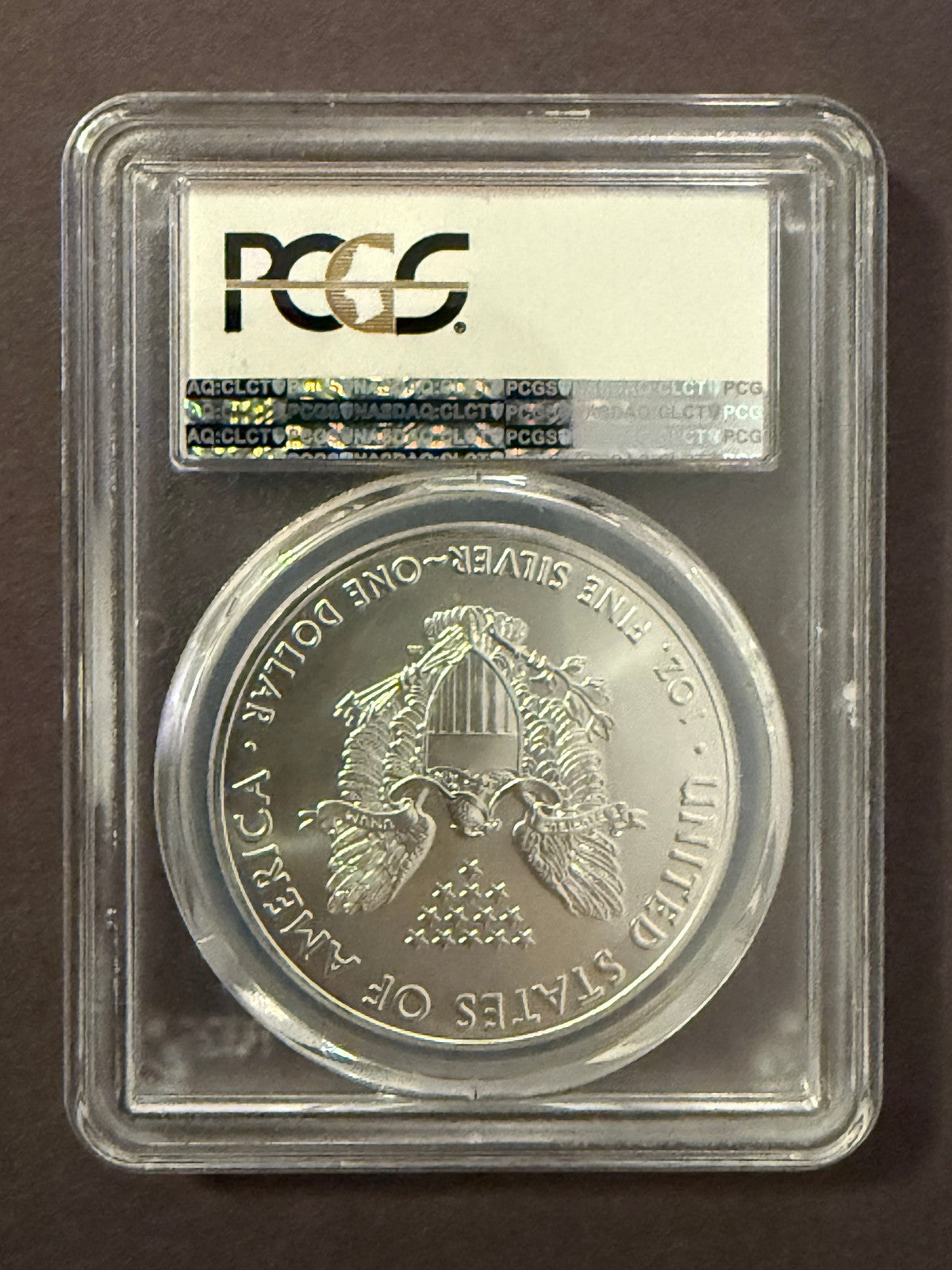 2016 Silver Eagle PCGS MS70 30th Anniversary Perfect Grade Coin