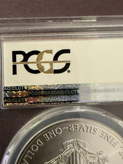 2016 Silver Eagle PCGS MS70 30th Anniversary Perfect Grade Coin