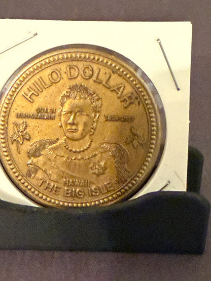 1907 Barber Quarter & Hilo Honolulu Hawaii Dollar Tokens 3 Coin Lot