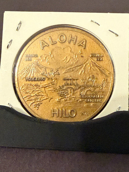 1907 Barber Quarter & Hilo Honolulu Hawaii Dollar Tokens 3 Coin Lot