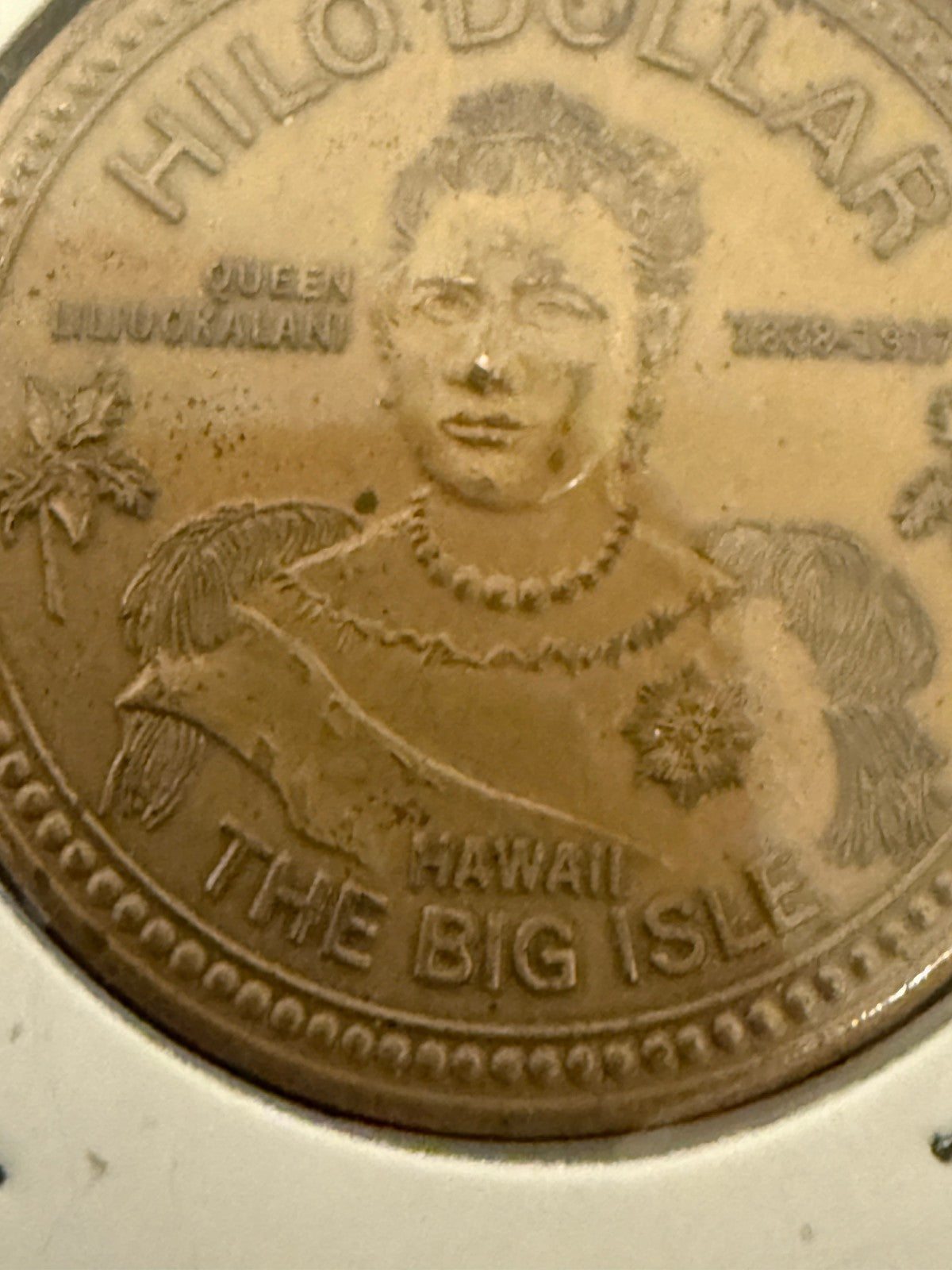 1907 Barber Quarter & Hilo Honolulu Hawaii Dollar Tokens 3 Coin Lot