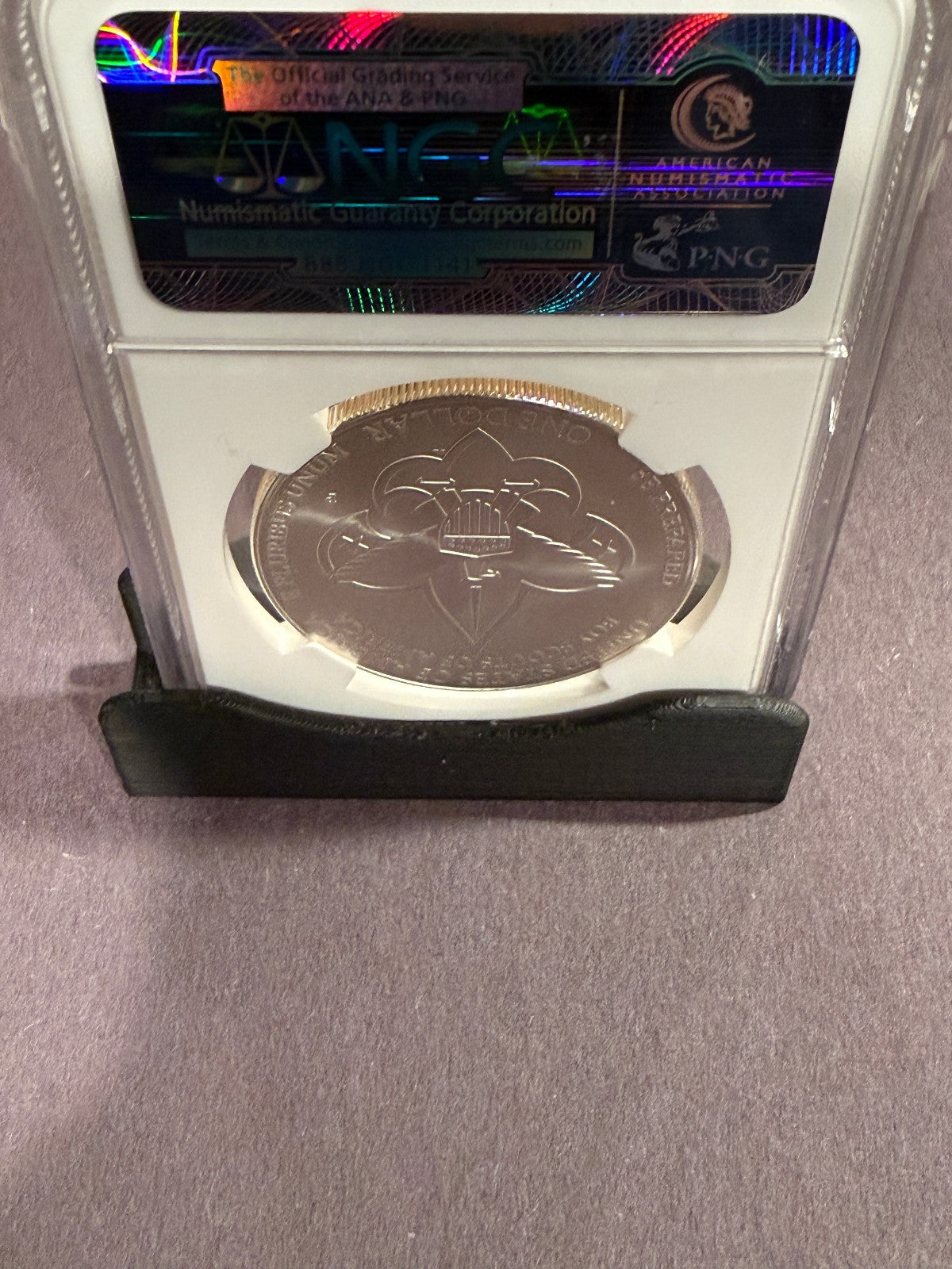 2010-P Boy Scouts Silver Dollar NGC MS70 Perfect Grade Commemorative