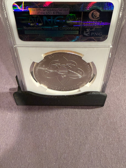 2010-P Boy Scouts Silver Dollar NGC MS70 Perfect Grade Commemorative