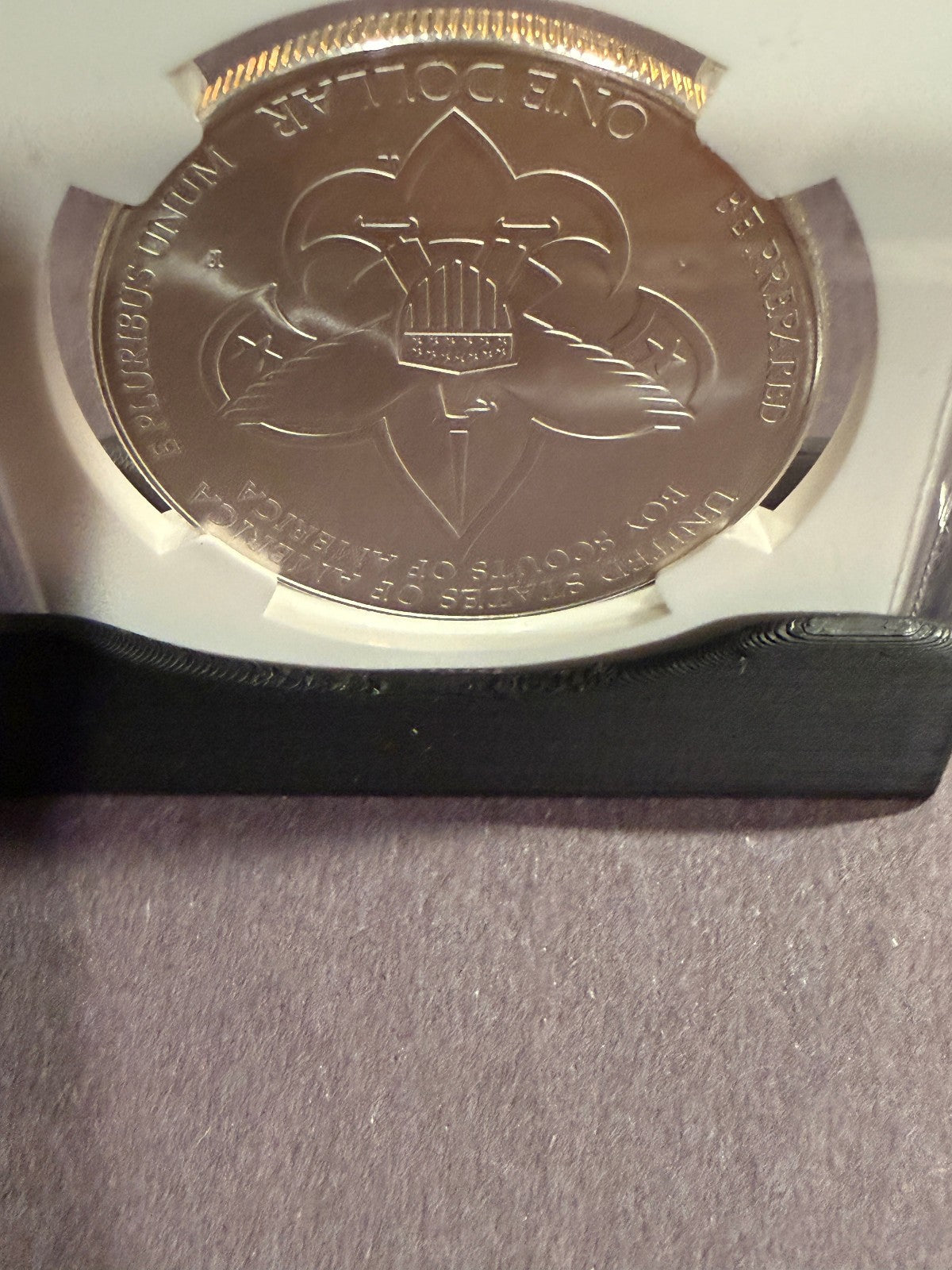2010-P Boy Scouts Silver Dollar NGC MS70 Perfect Grade Commemorative