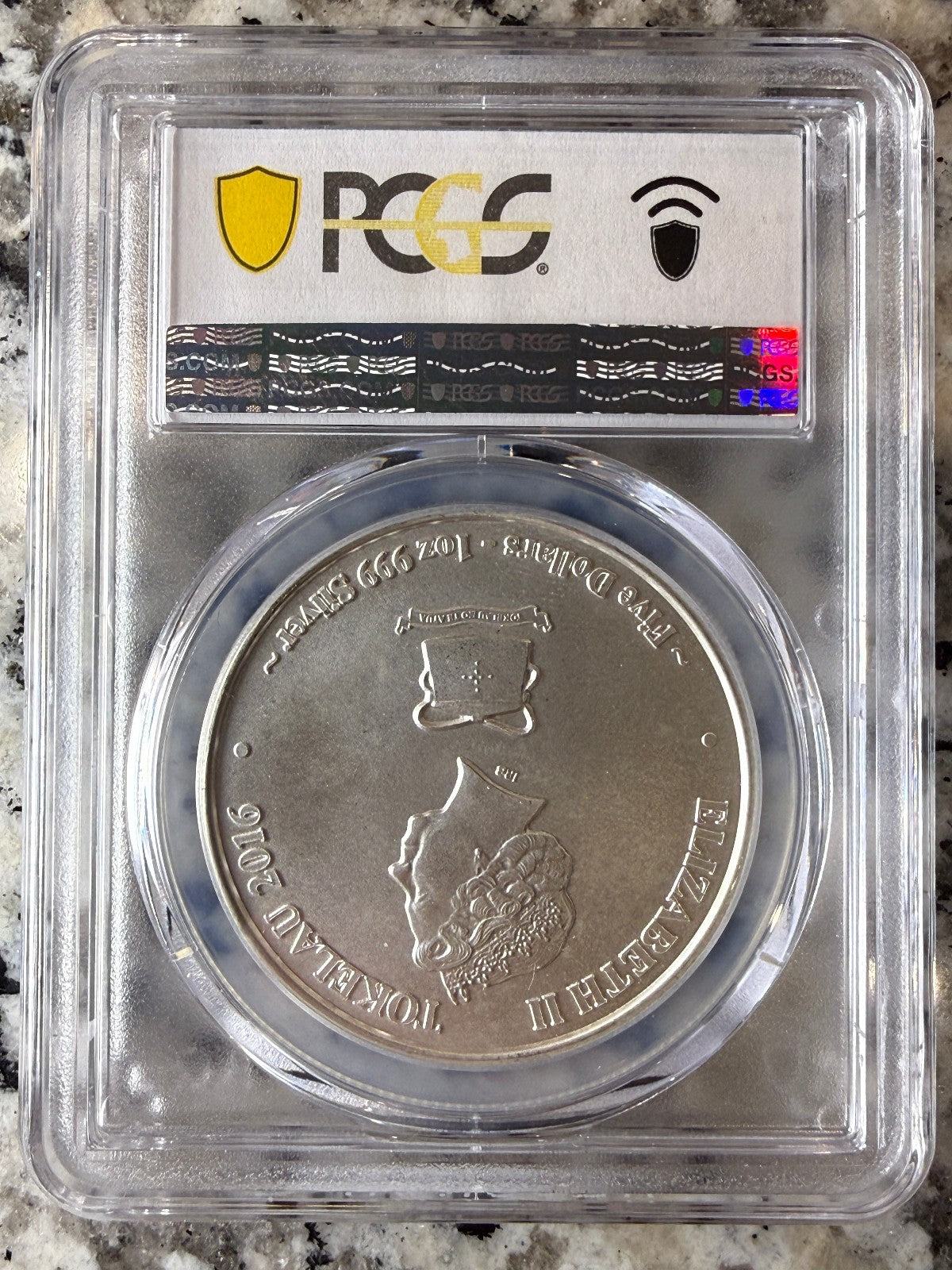2016 Tokelau Hakula Sailfish 1 oz .999 Silver Coin PCGS MS67