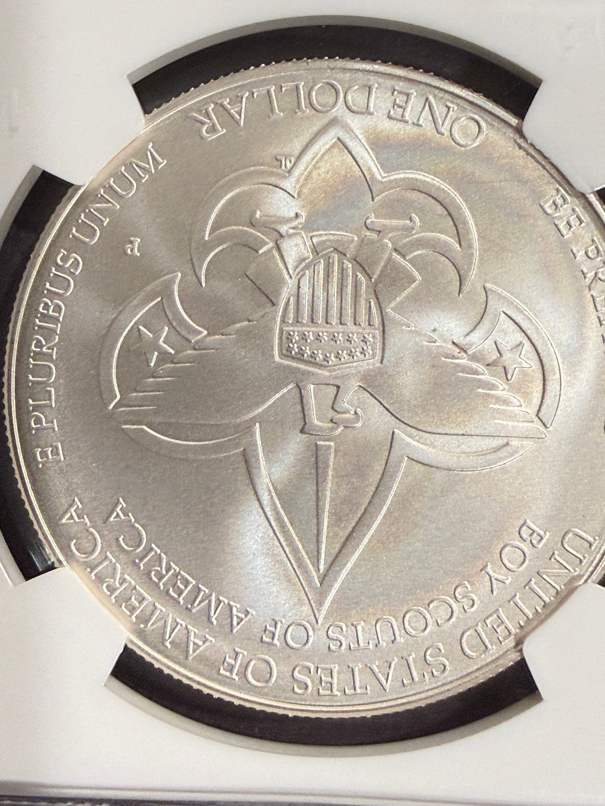 2010-P Boy Scouts Silver Dollar NGC MS70 Perfect Grade Commemorative