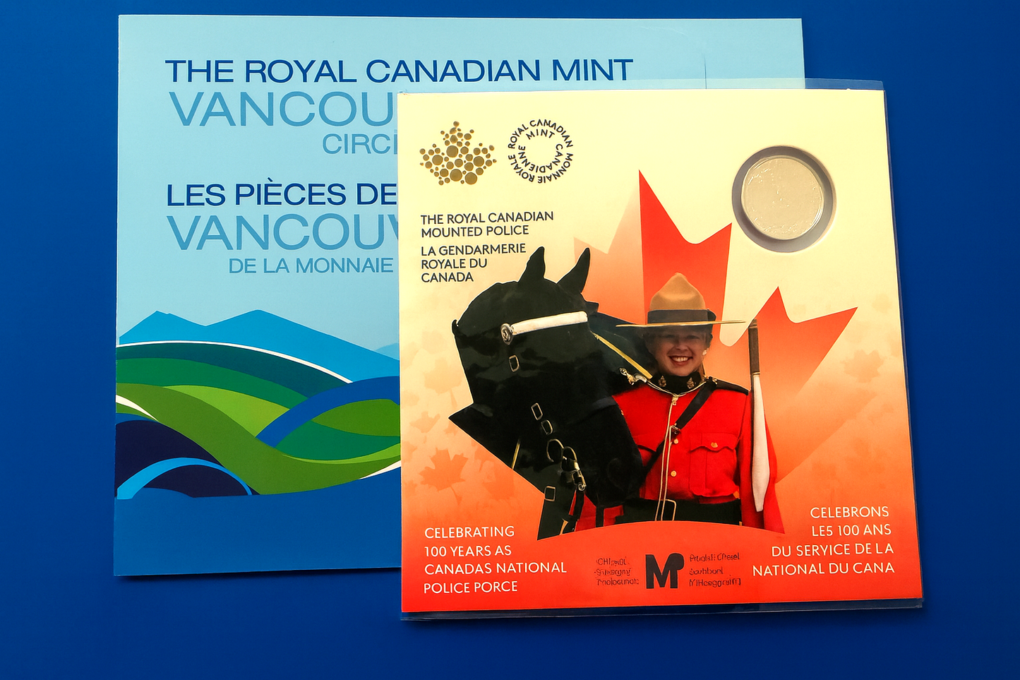 RCM 2010 Vancouver Circulation Set + 2020 RCMP 100 Years Coin Canada