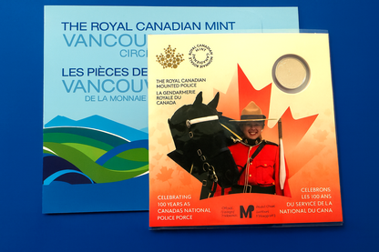 RCM 2010 Vancouver Circulation Set + 2020 RCMP 100 Years Coin Canada