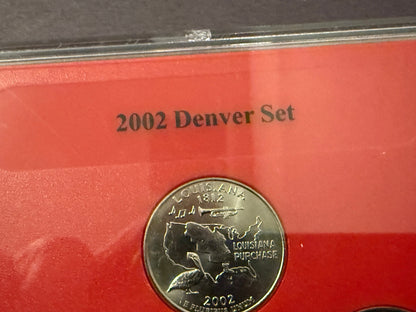 2002 Denver State Quarter Set & Presidential $1 Proof Coins Collection