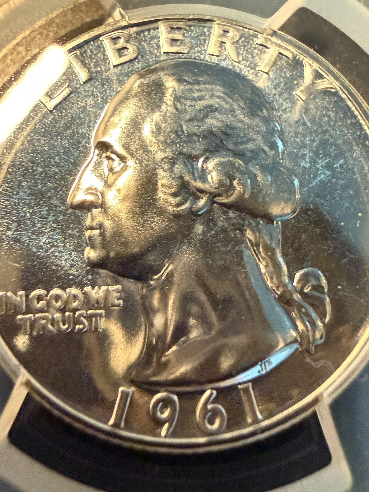 1961 Washington Silver Quarter PCGS PR67 Proof Deep Mirror 25C Certified