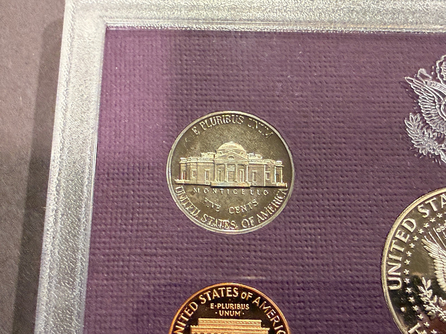 1988 US Mint Proof Set 5 Coin Set Original Box COA San Francisco