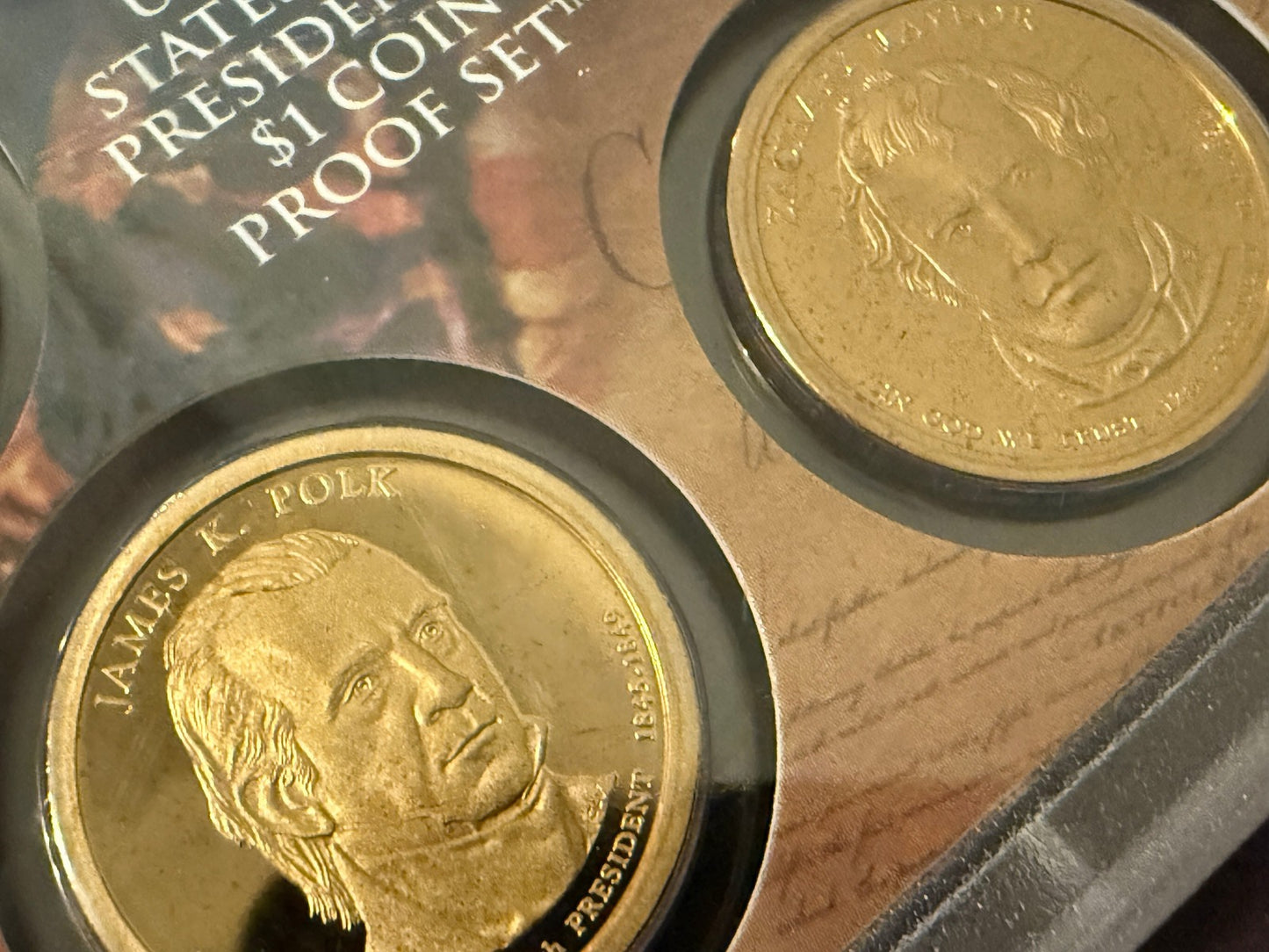 2002 Denver State Quarter Set & Presidential $1 Proof Coins Collection