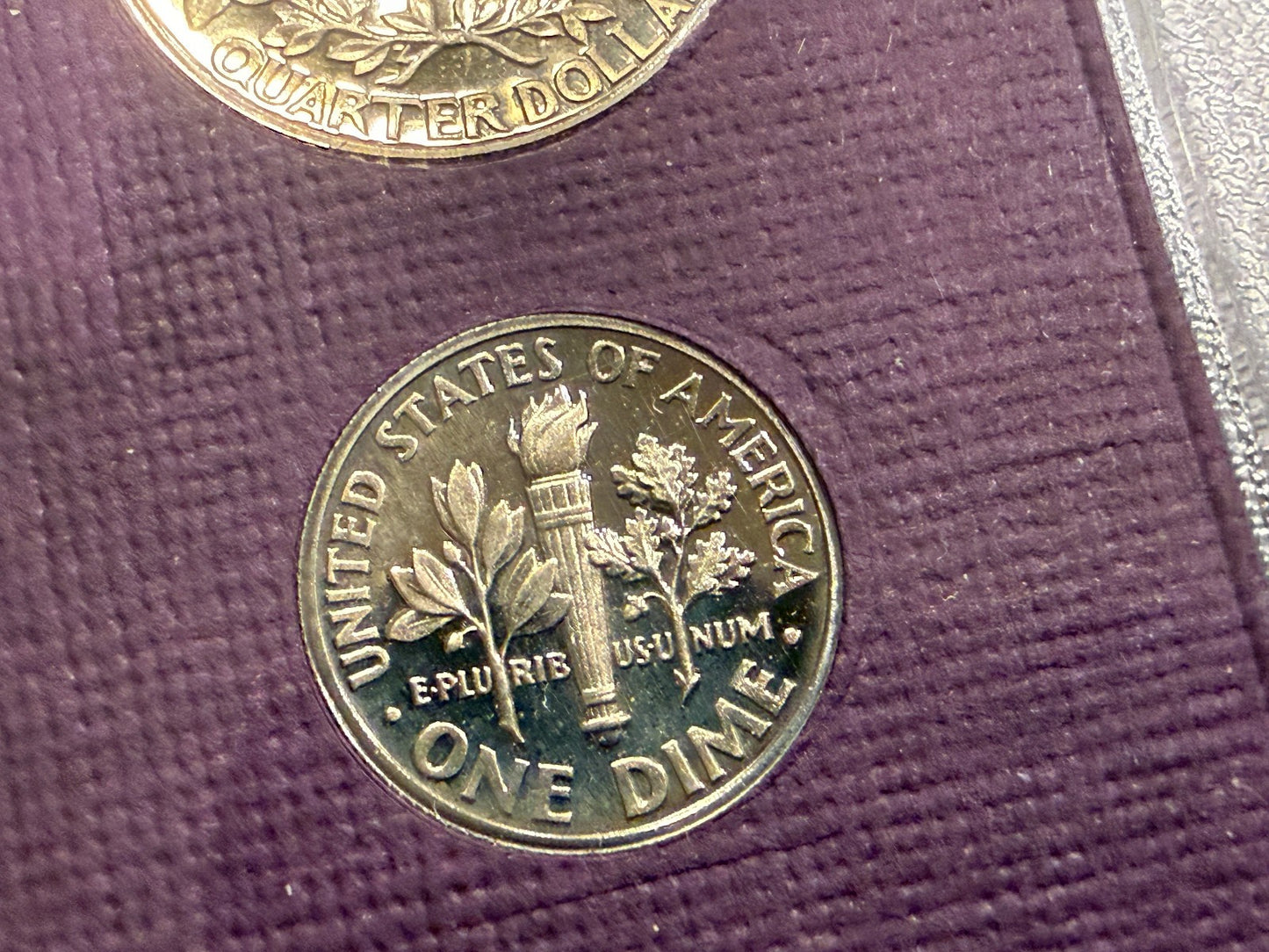 1988 US Mint Proof Set 5 Coin Set Original Box COA San Francisco