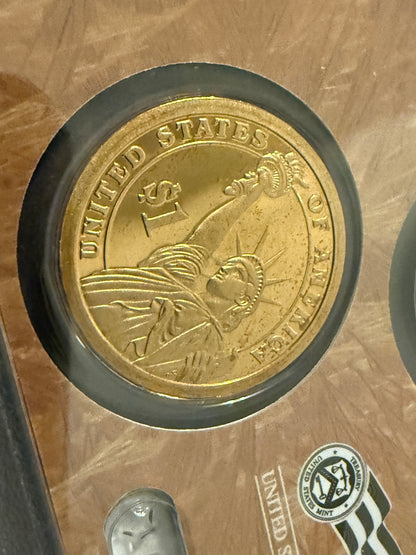 2002 Denver State Quarter Set & Presidential $1 Proof Coins Collection