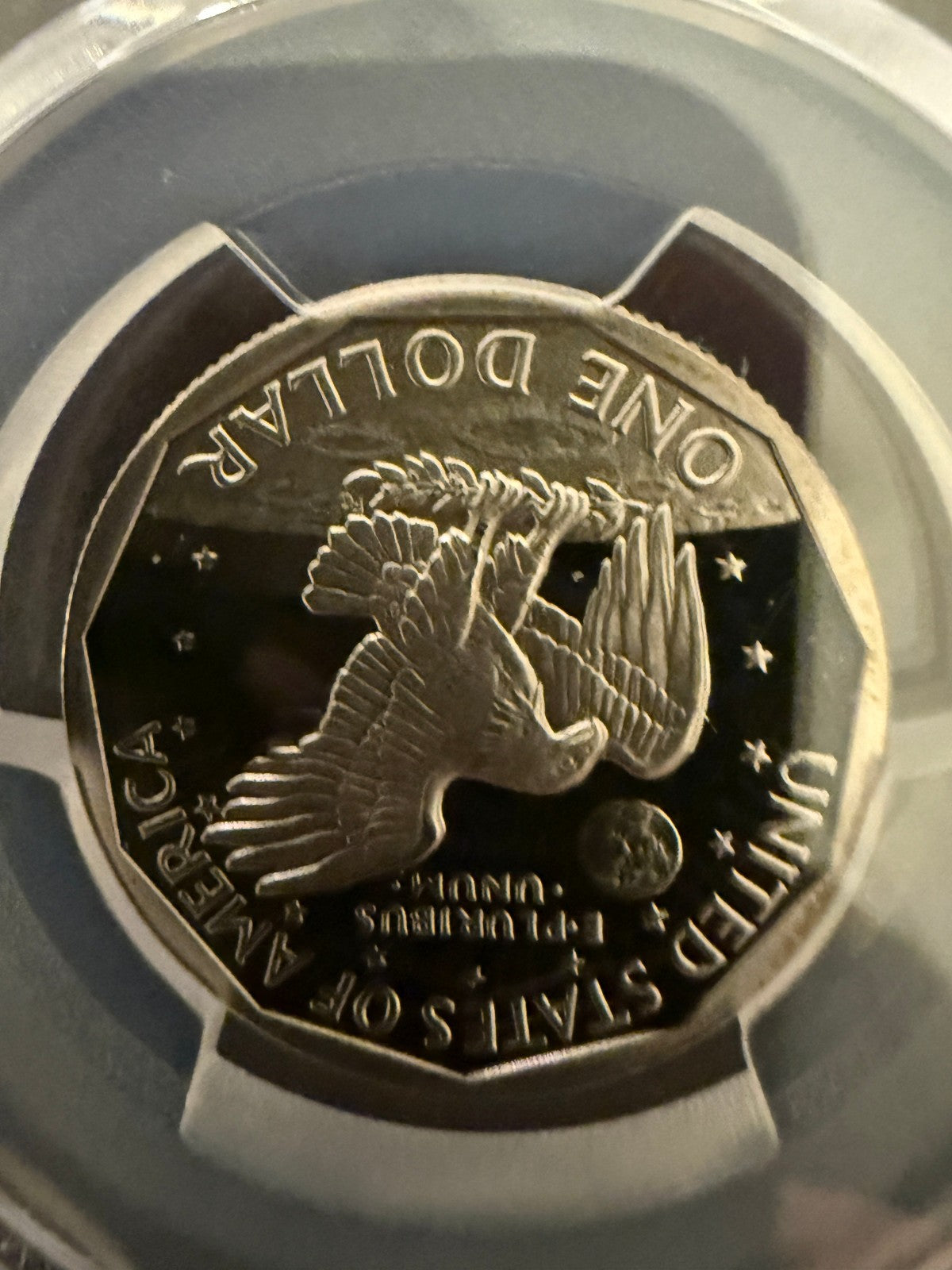 1979-S Susan B Anthony Dollar PCGS PR70DCAM Type 1 Proof Deep Cameo