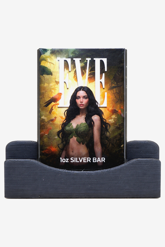 Eve Garden Of Eden 1 Oz .999 Fine Silver Art Bar Limited Edition #320
