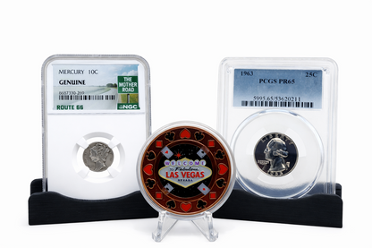 Mercury Dime Silver Coin Set NGC Route 66 Copper Las Vegas Casino Token