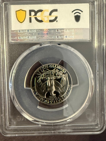 1974-S Washington Quarter PCGS PR69CAM Proof Deep Cameo Clad 25C