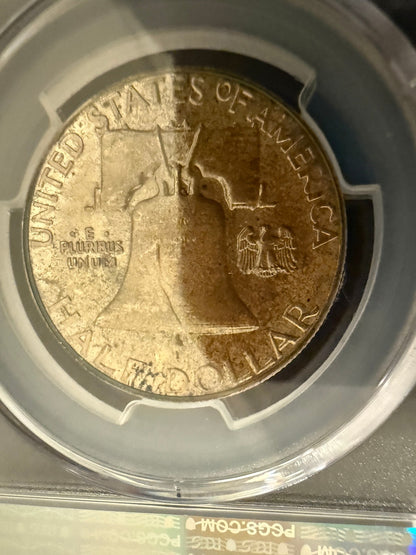 1963 Franklin Half Dollar PCGS PR65 Proof 90% Silver US 50C Coin