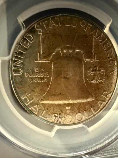 1963 Franklin Half Dollar PCGS PR65 Proof 90% Silver US 50C Coin