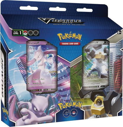 Pokemon GO V Battle Deck Bundle Mewtwo V & Melmetal V Factory Sealed