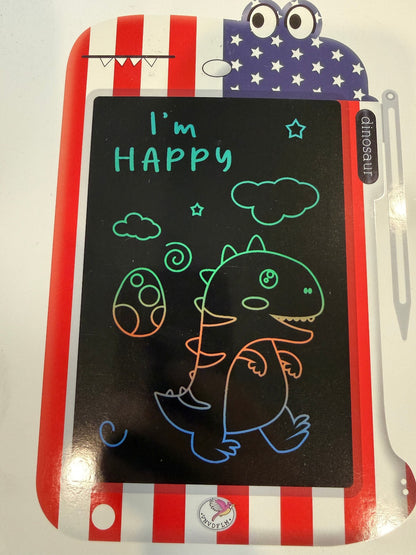 8.8" LCD Writing Tablet for Kids Reusable Drawing Board Toddler Doodle Pad