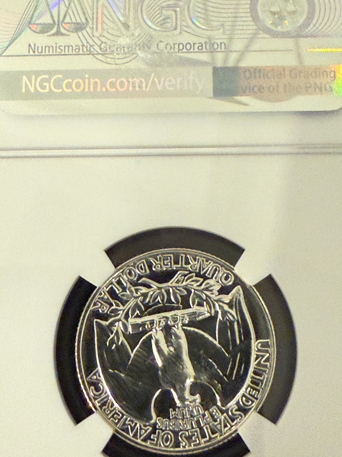 1958 1961 Proof Washington Quarters NGC PF67 2 Coin Silver Set
