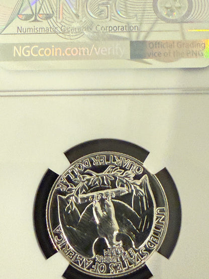 1958 1961 Proof Washington Quarters NGC PF67 2 Coin Silver Set