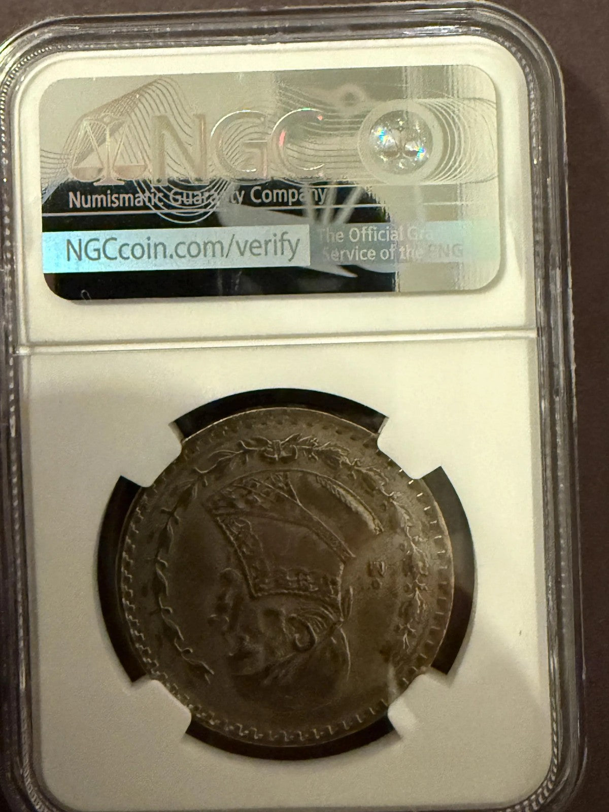 1962 Mo Mexico Peso NGC Genuine Silver Coin Mexican 1 Peso .720