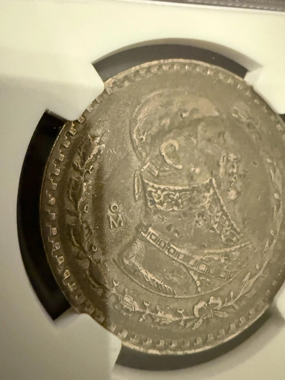 1957 Mo Mexico 1 Peso Silver Jose Morelos NGC Genuine Certified Coin