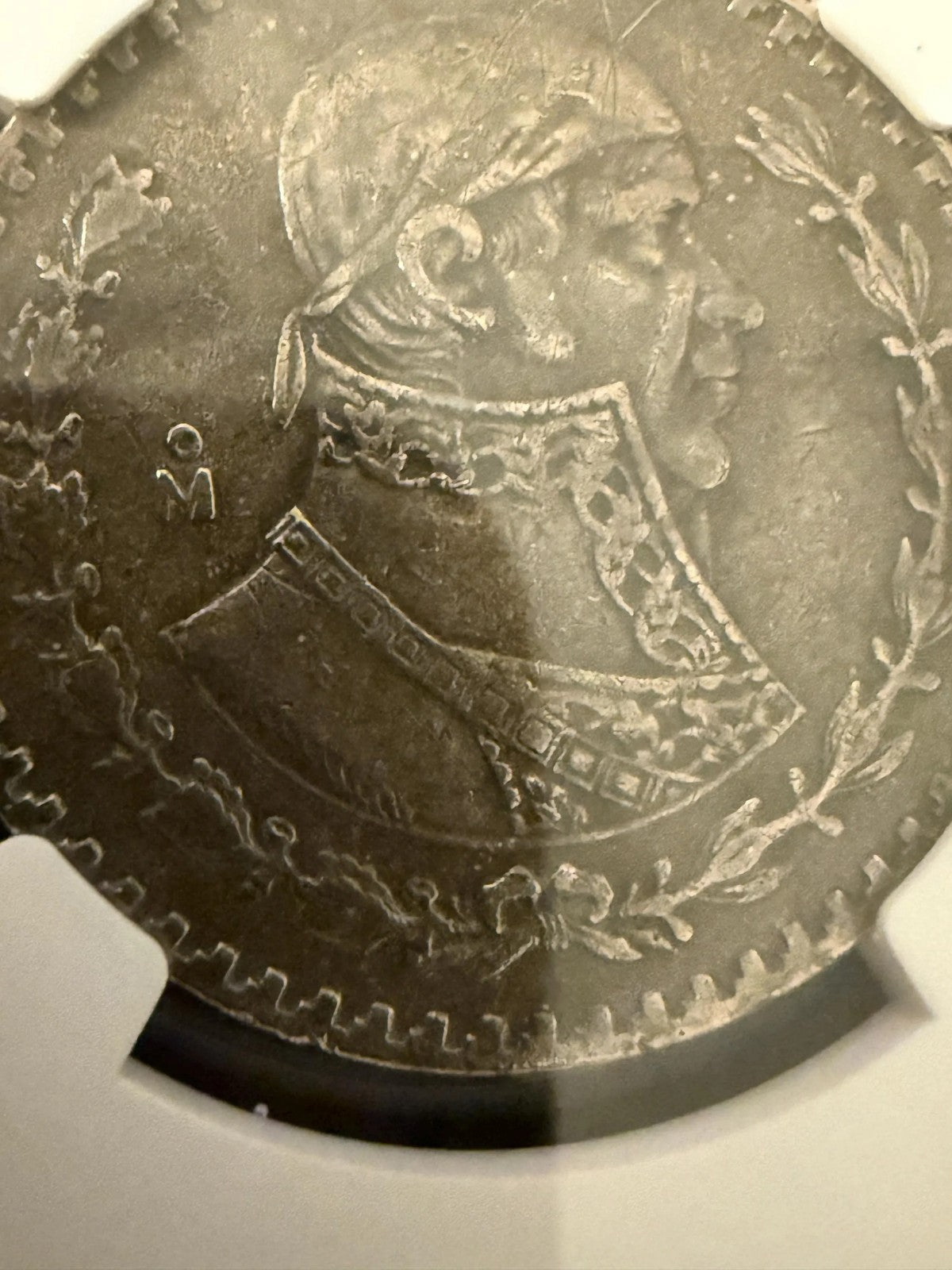 1958 Mo Mexico Peso NGC Genuine Silver Coin Historical Mexican Coin