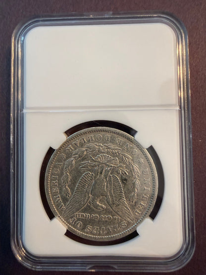 1880 Morgan Silver Dollar 90% Silver Custom Holder Collectible US Coin