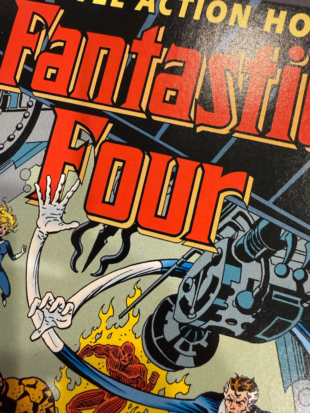 Fantastic Four #8 1995 Marvel Action Hour To Catch a Skrull Comic Book
