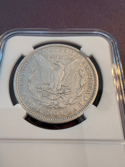 1880 Morgan Silver Dollar 90% Silver Custom Holder Collectible US Coin