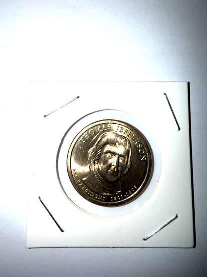 4 Pack Thomas Jefferson Presidential Dollar Liberty Reverse US Mint Coins
