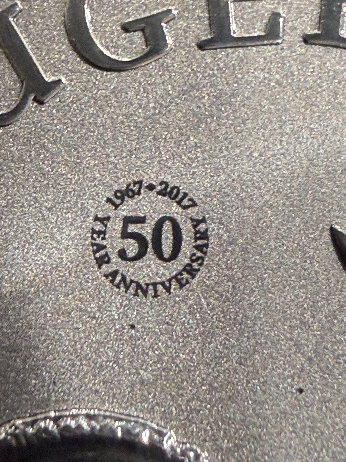 2017 South Africa 1 Rand Krugerrand 50th Anniversary 1oz .999 Silver Coin