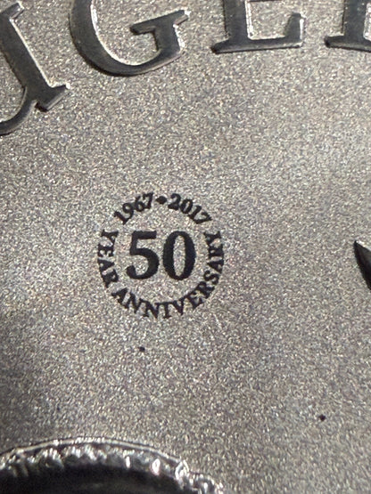 2017 South Africa 1 Rand Krugerrand 50th Anniversary 1oz .999 Silver Coin