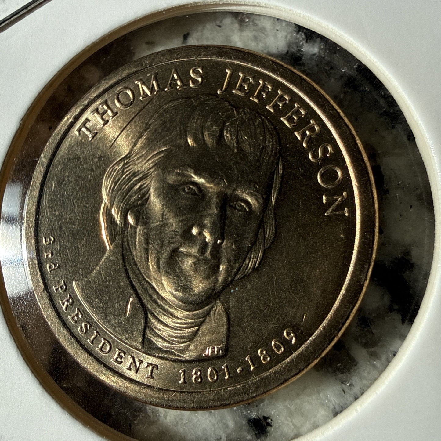 4 Pack Thomas Jefferson Presidential Dollar Liberty Reverse US Mint Coins