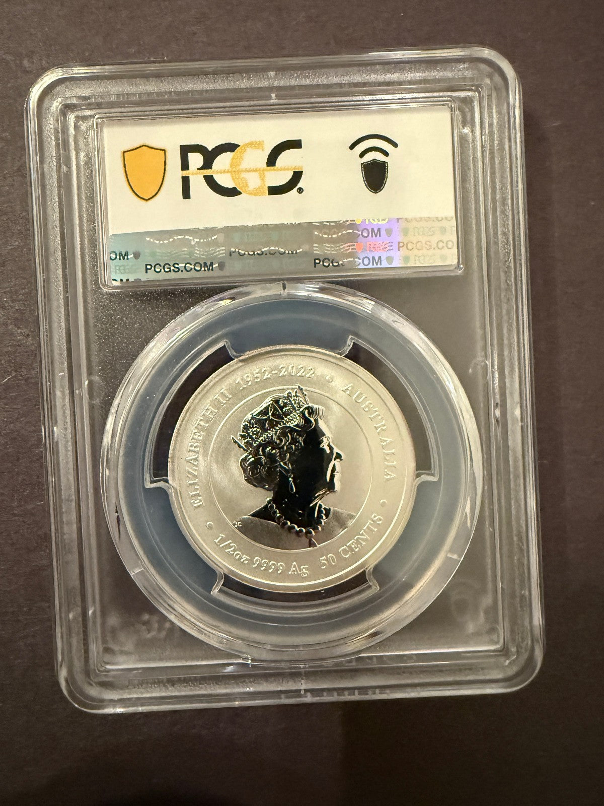 2024 Year of the Dragon 1/2 oz Silver MS70 PCGS Colorized Coin