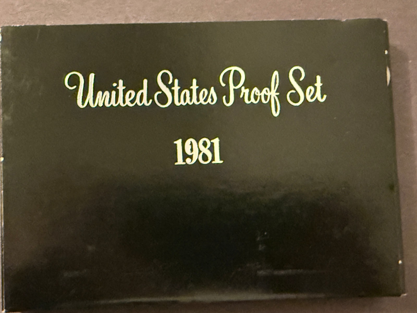 1981 US Proof Set Complete Original Mint Packaging OGP 6 Coin Set