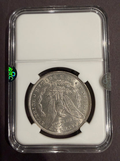 1886 Morgan Silver Dollar 90% Silver Beautiful Natural Toning US Coin