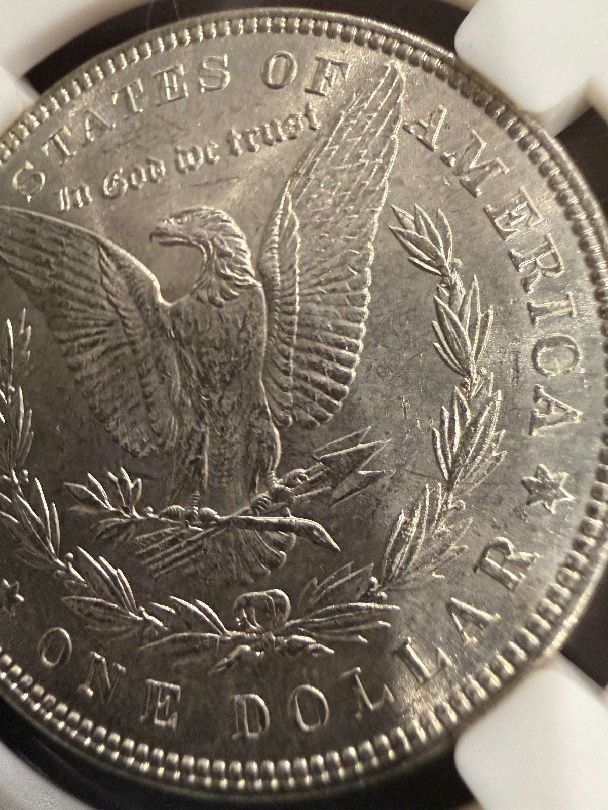 1886 Morgan Silver Dollar 90% Silver Beautiful Natural Toning US Coin