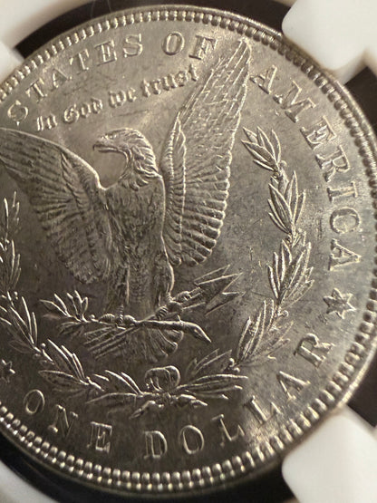 1886 Morgan Silver Dollar 90% Silver Beautiful Natural Toning US Coin