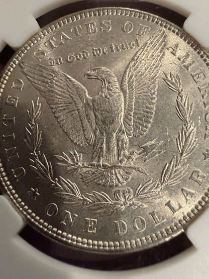 1886 Morgan Silver Dollar 90% Silver Beautiful Natural Toning US Coin