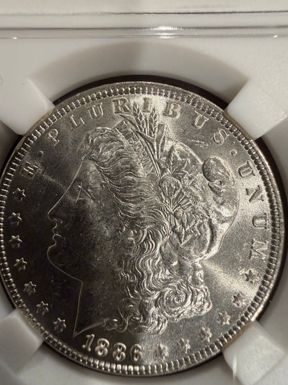 1886 Morgan Dollar 1 oz Silver Round Collectible