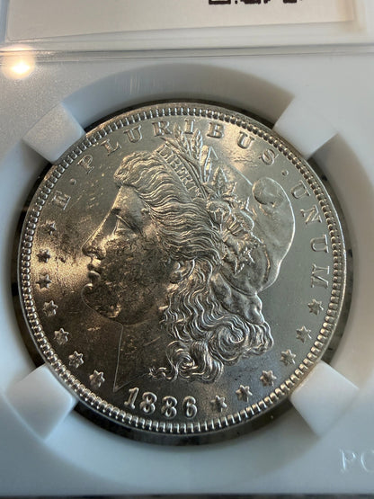 1886 Morgan Dollar 1 oz Silver Round Collectible