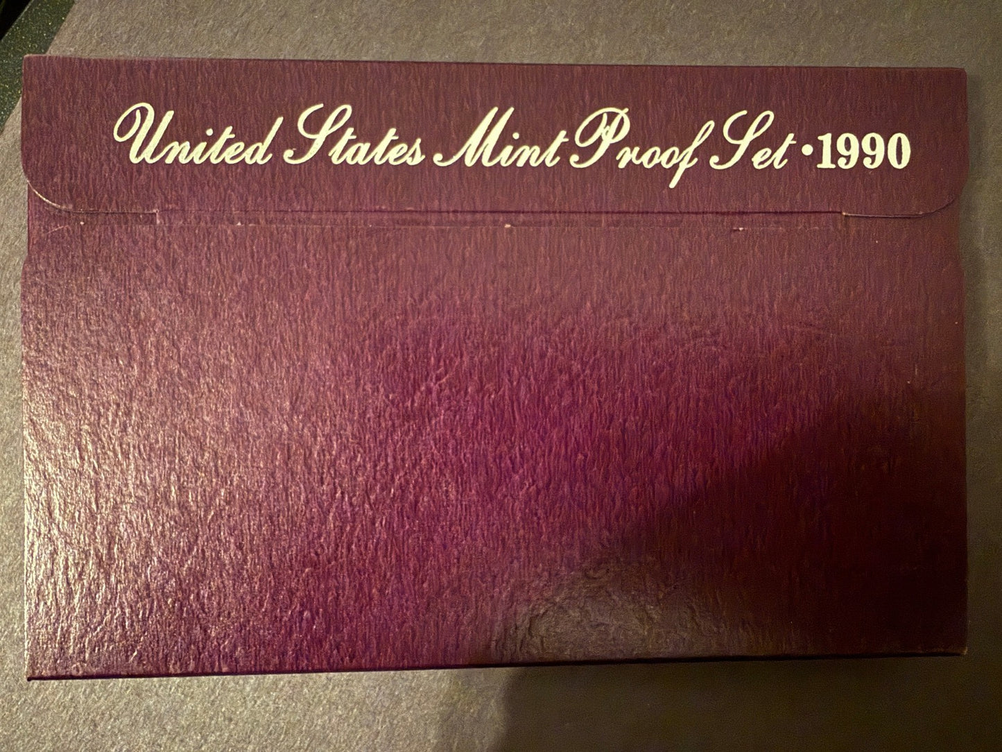 1990 US Mint Proof Set Original Government Packaging Complete