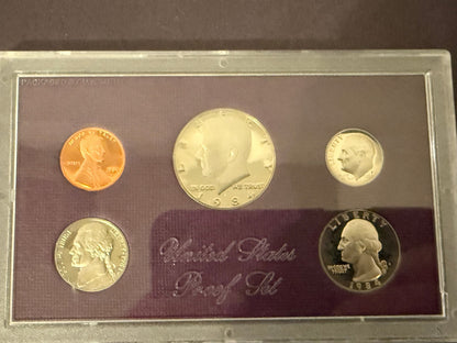 1984 US Proof Set San Francisco Mint Original Packaging Complete Set